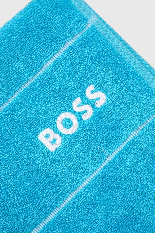 BOSS asciugamano con aggiunta di lana Plain River Blue 50 x 100 cm