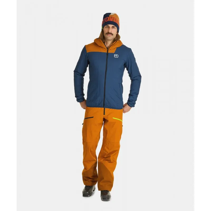 ORTOVOX  SWISSWOOL PIZ BADUS JKT M  Giacche Isolanti DEEP OCEAN