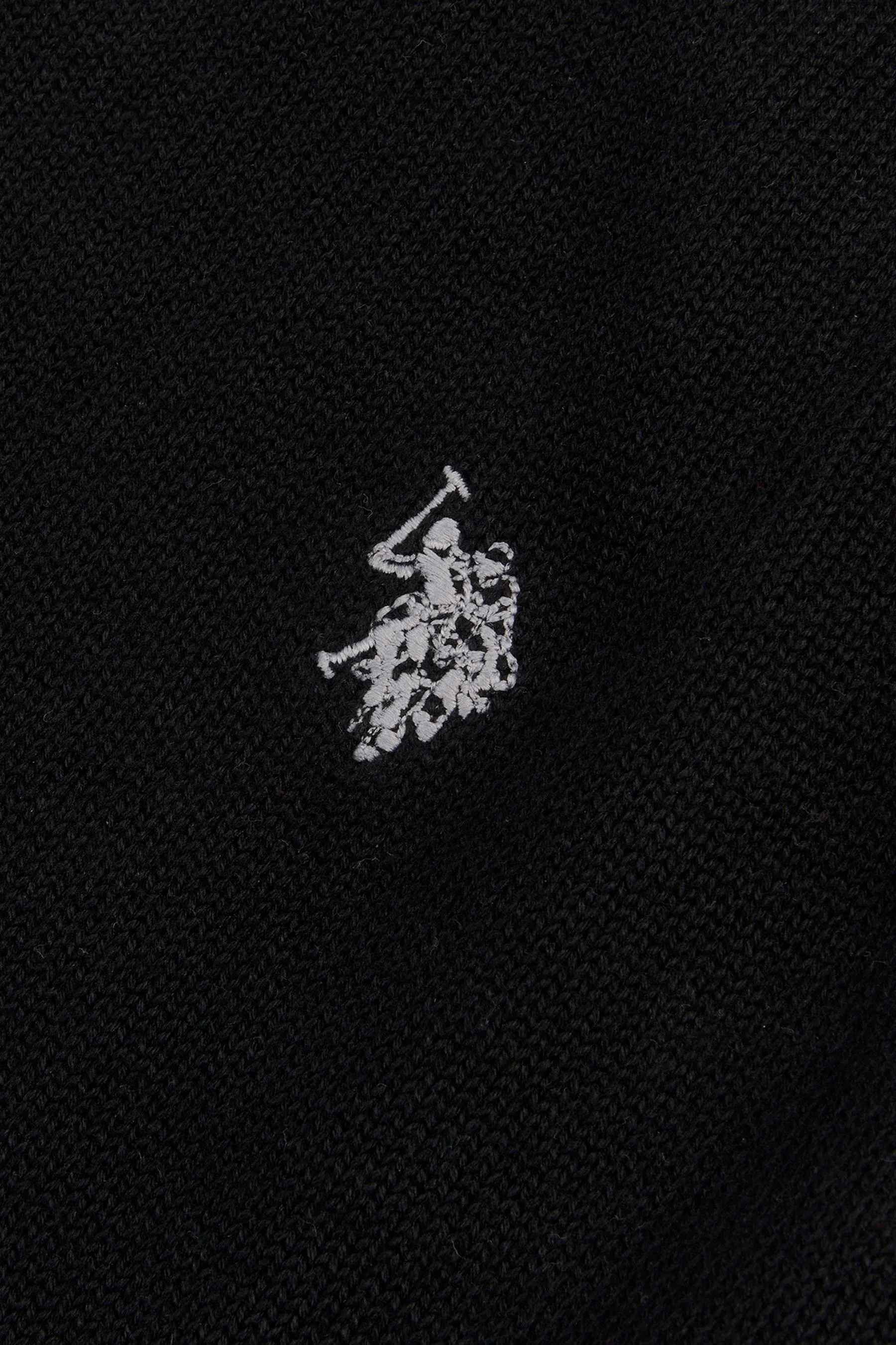 U.S. Polo Assn. Uomo Girocollo - Nero in maglia - Maglia